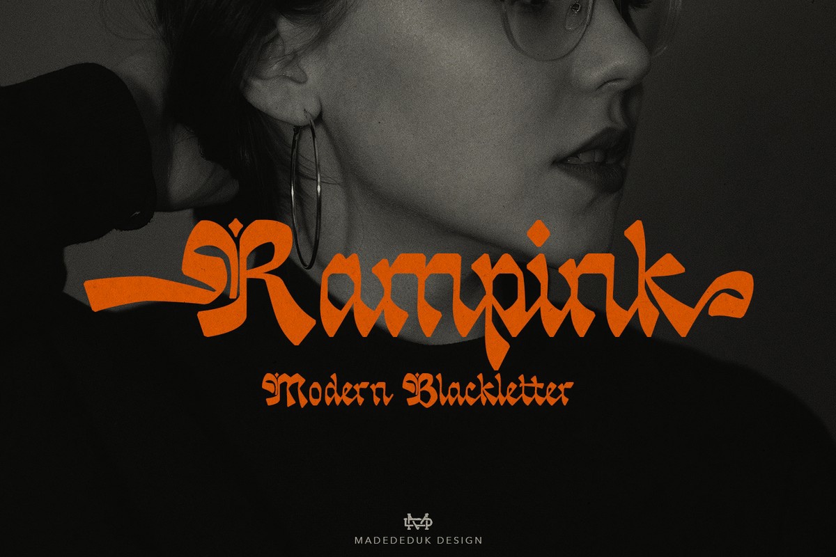 폰트 Rampink