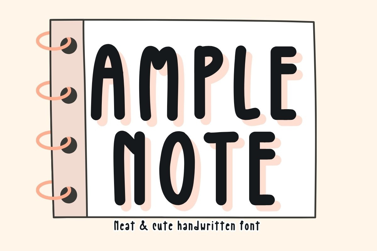 폰트 AmpleNote