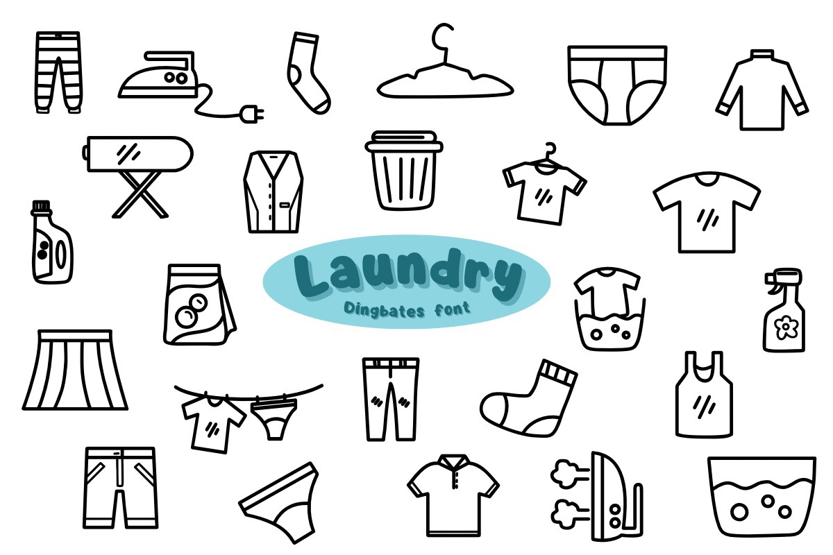 폰트 Laundry