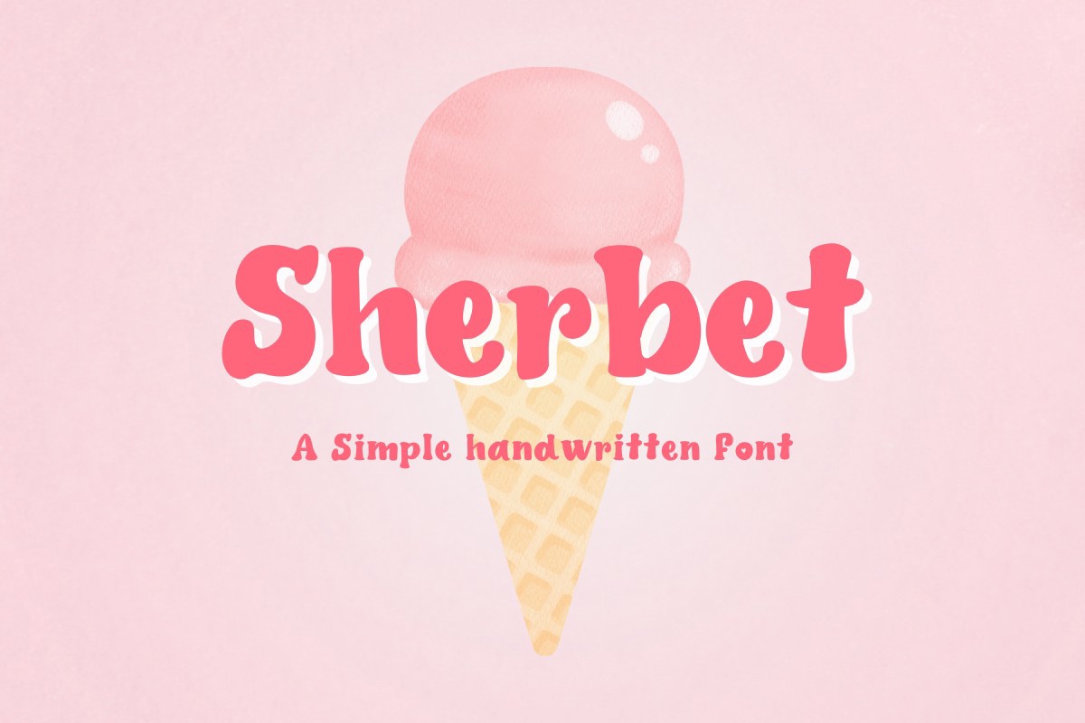 폰트 Sherbet