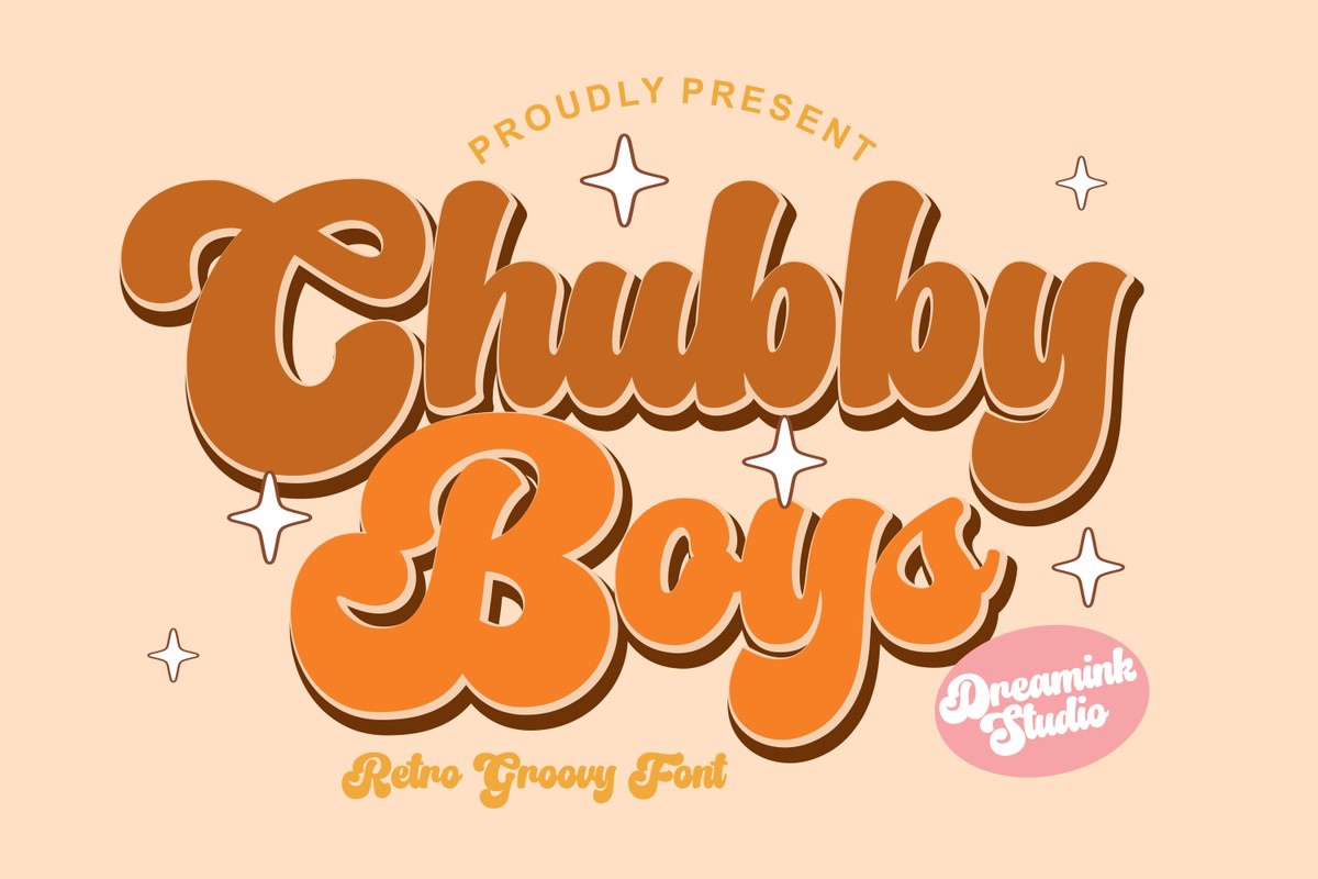 폰트 Chubby Boys