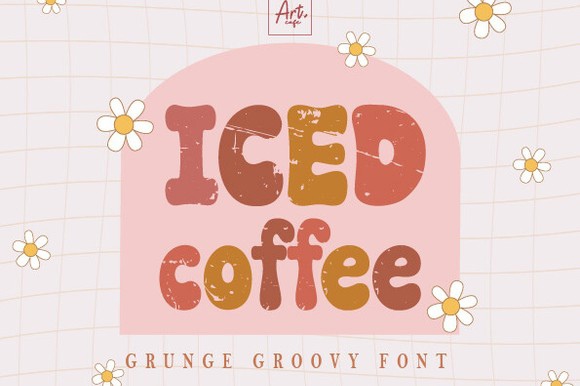 폰트 Iced Coffee