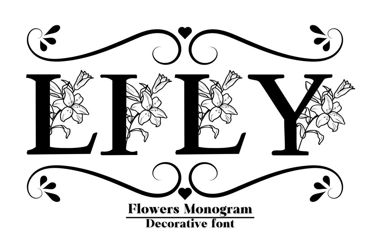 폰트 Lily