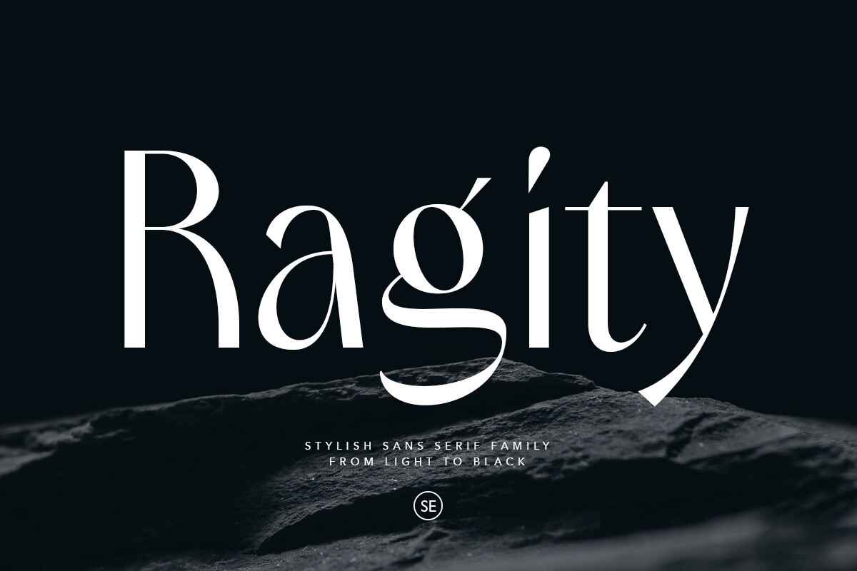 폰트 Ragity