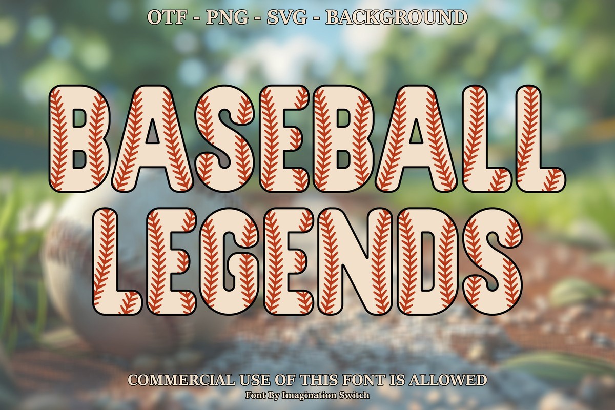 폰트 Baseball Legends