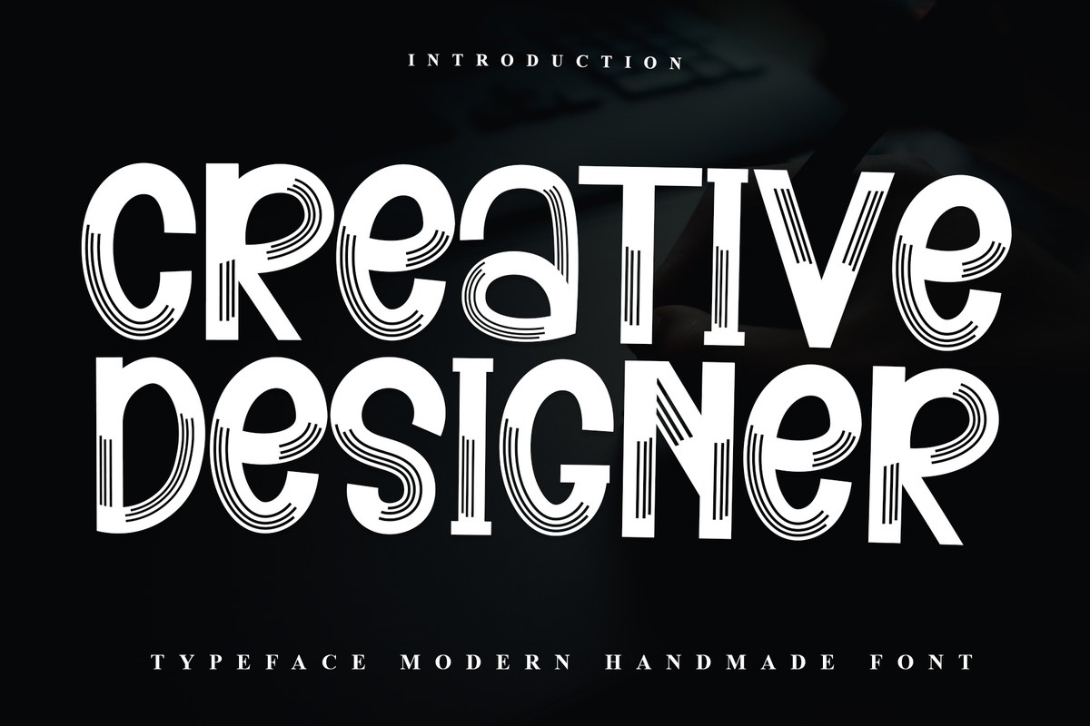 폰트 Creative Designer