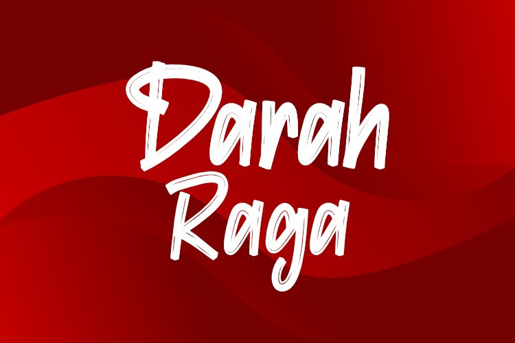 폰트 Darah Raga