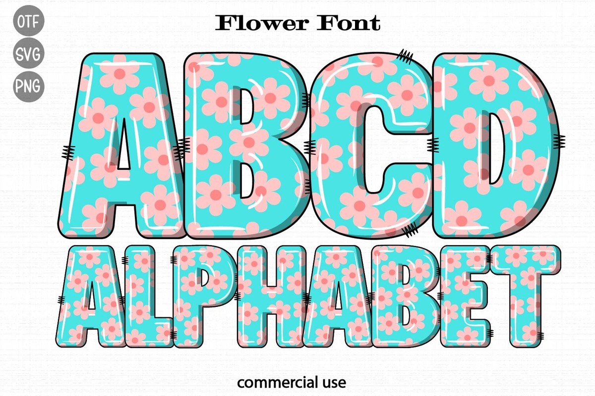 폰트 Flower Font