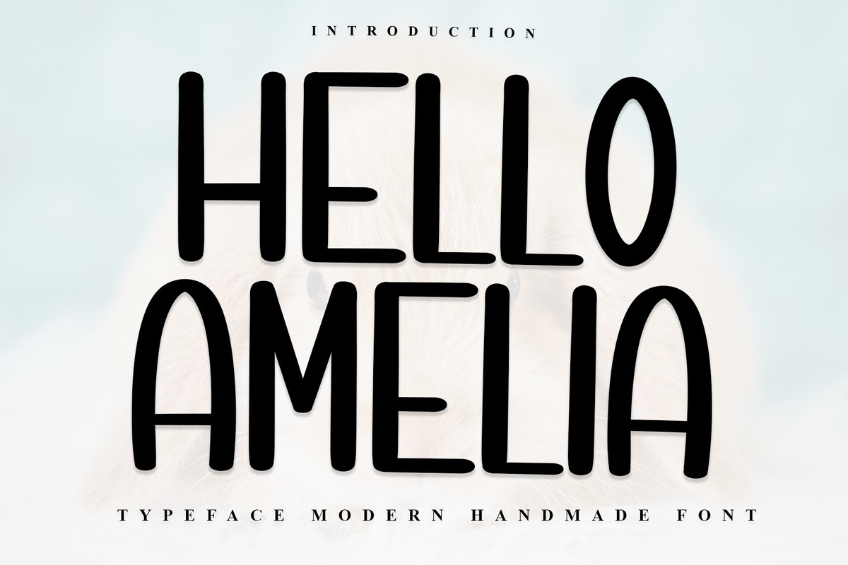 폰트 Hello Amelia