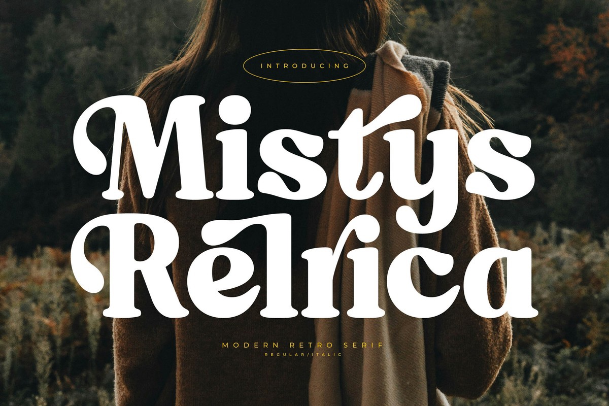 폰트 Mistys Relrica