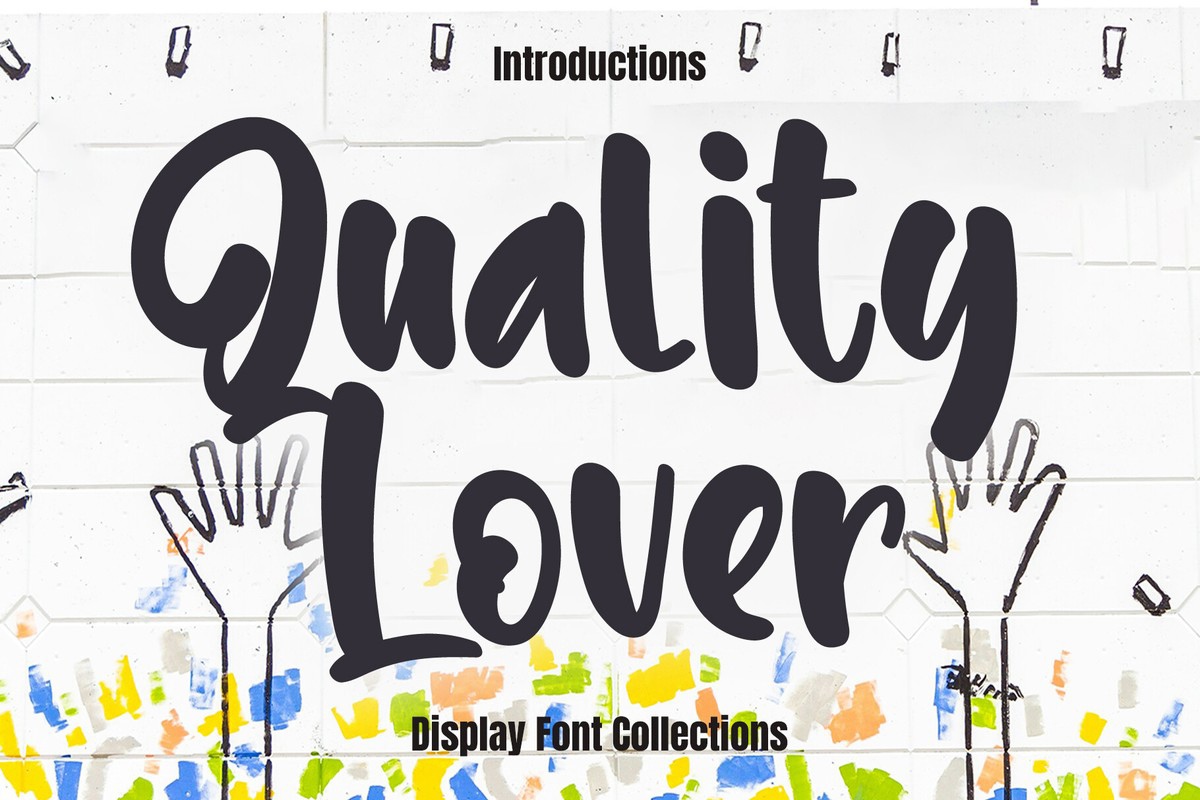 폰트 Quality Lover