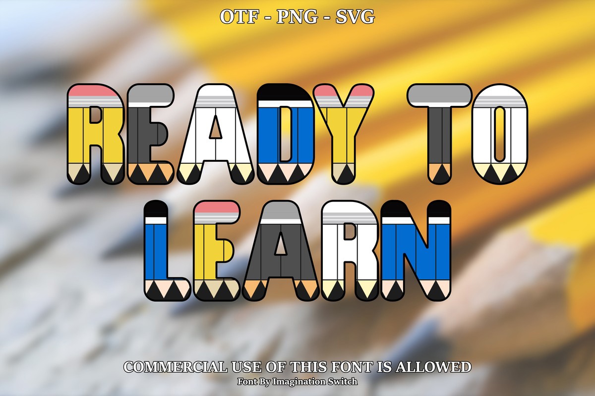 폰트 Ready to Learn Collection