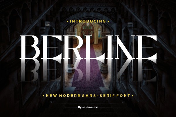 폰트 Berline