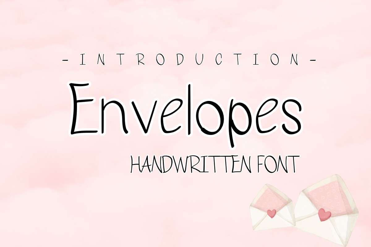 폰트 Envelopes