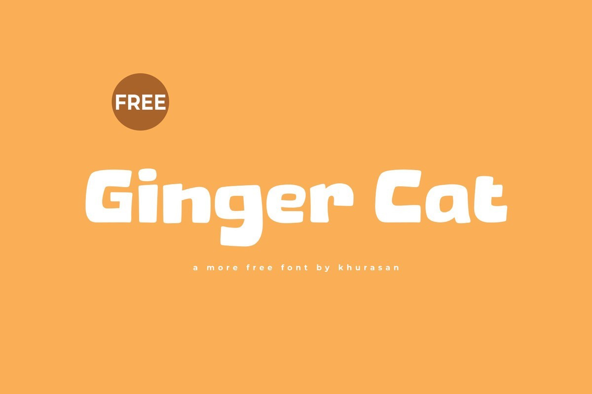폰트 Ginger Cat