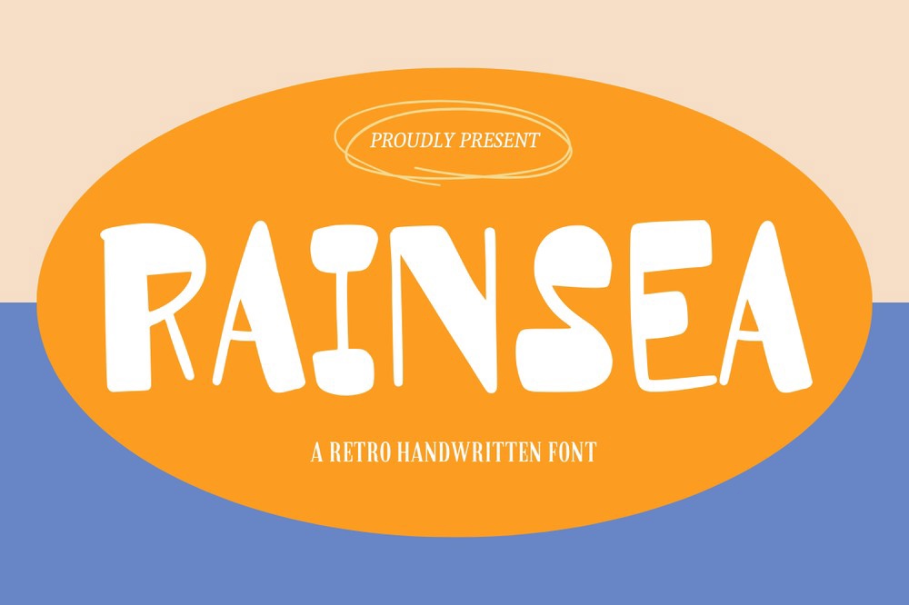 폰트 Rainsea