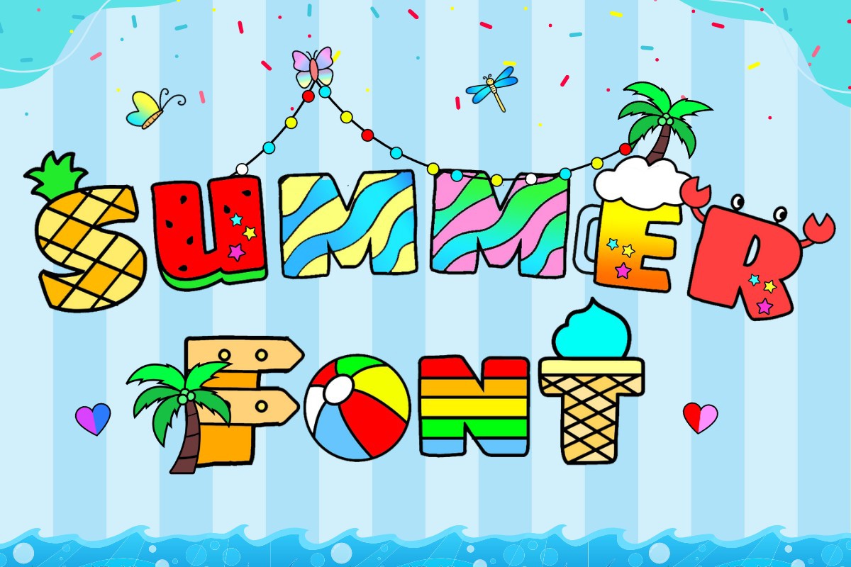 폰트 Summеr