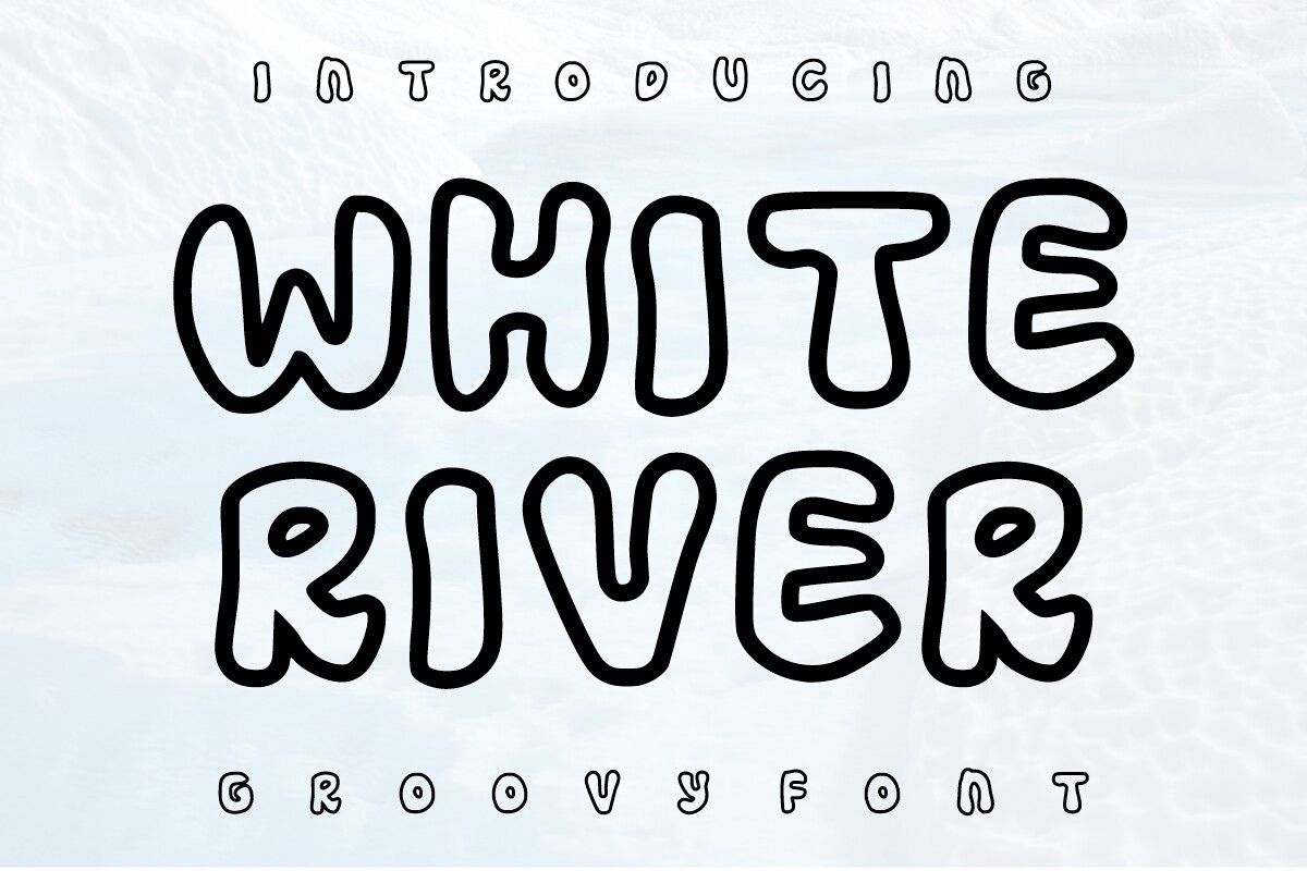 폰트 White River