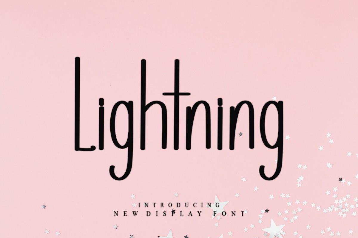 폰트 Lightning
