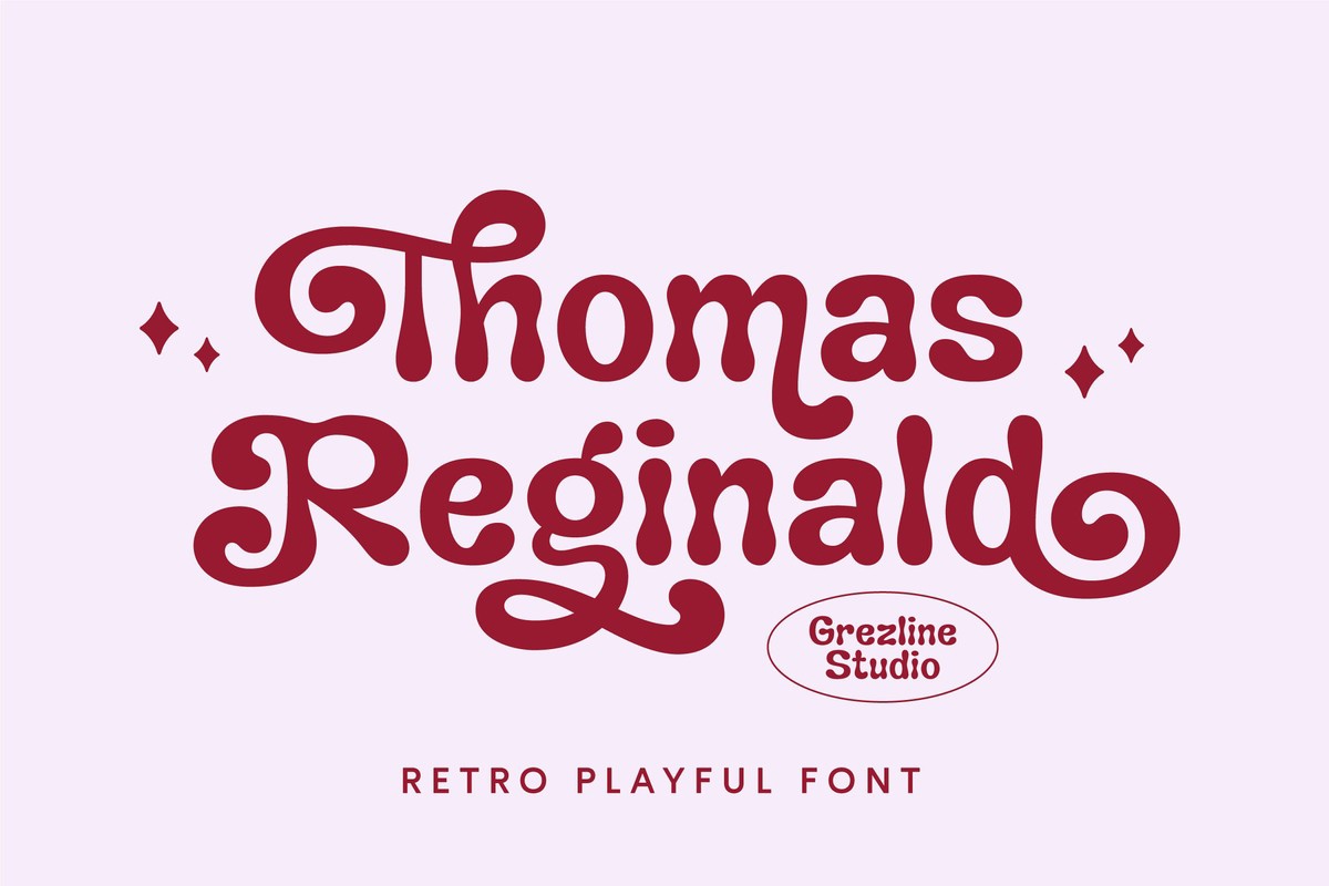 폰트 Thomas Reginald