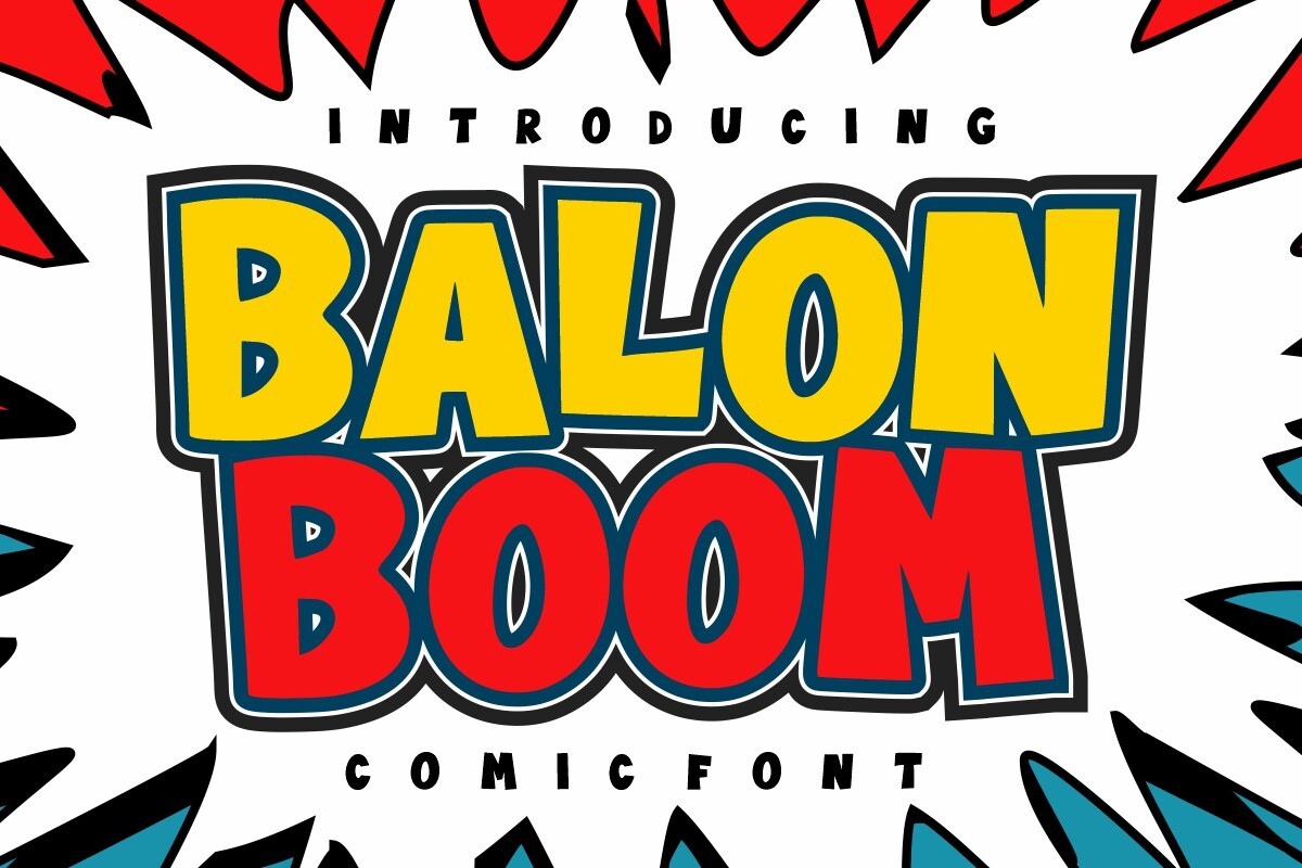 폰트 Balon Boom