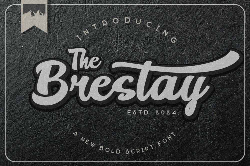 폰트 Brestay