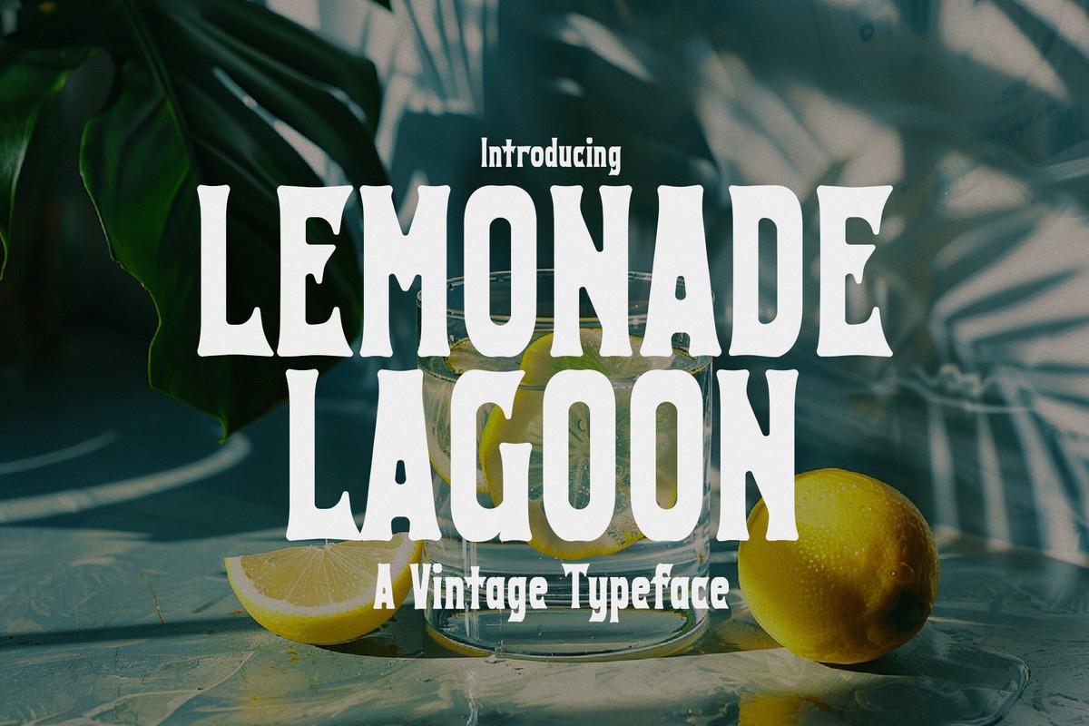 폰트 Lemonade Lagoon