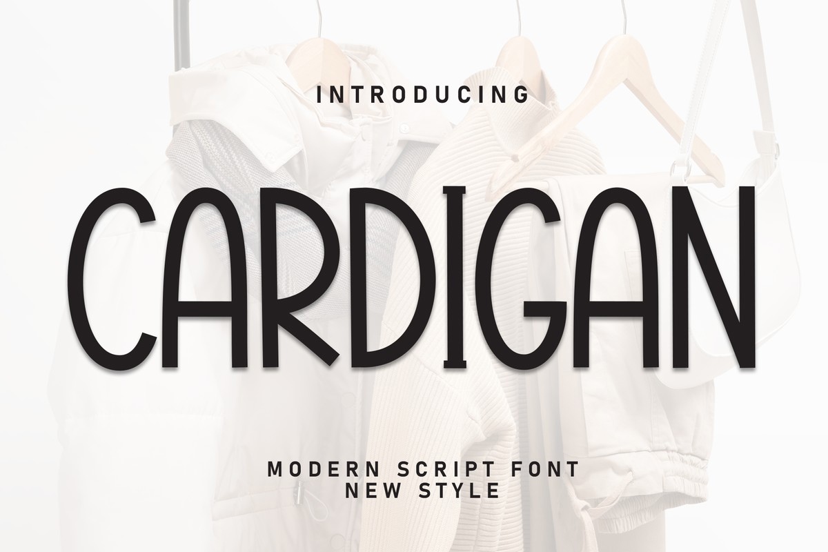 폰트 Cardigan