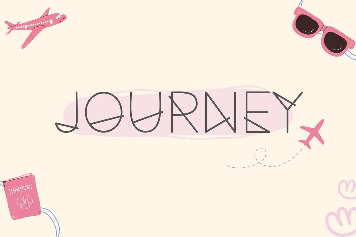 폰트 Journey (Something)