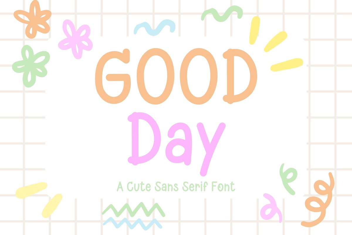 폰트 Good Day
