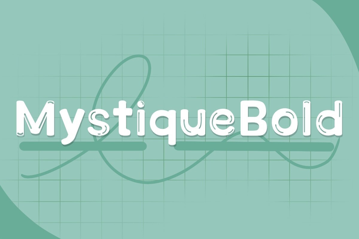 폰트 Mystique Bold