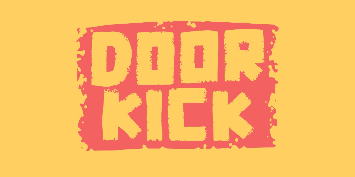 폰트 Doorkick