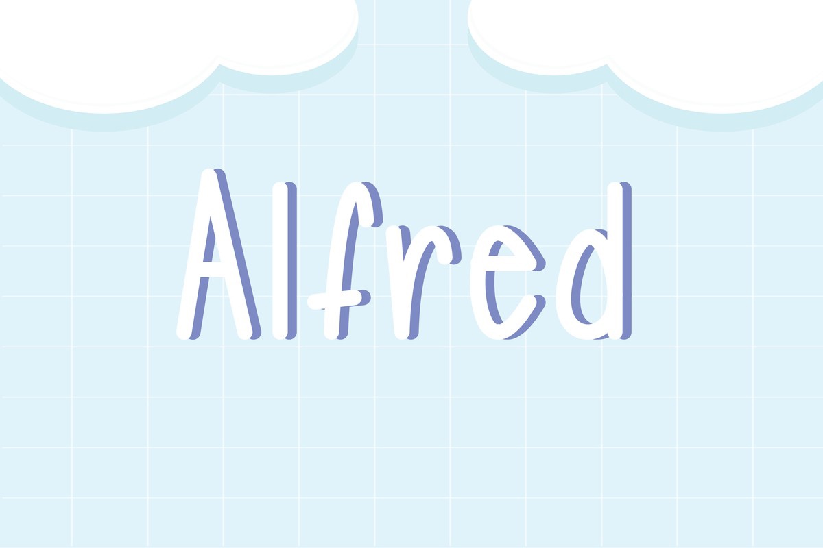 폰트 Alfred