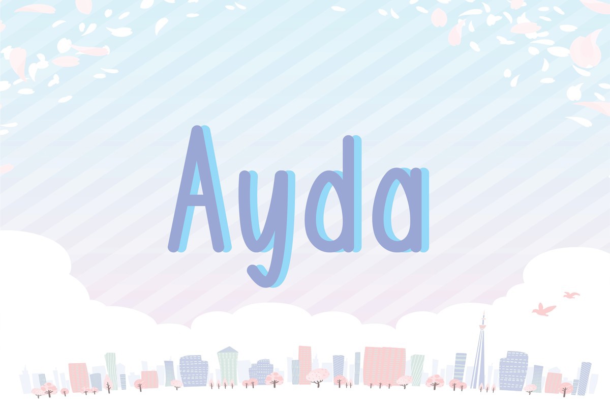 폰트 Ayda