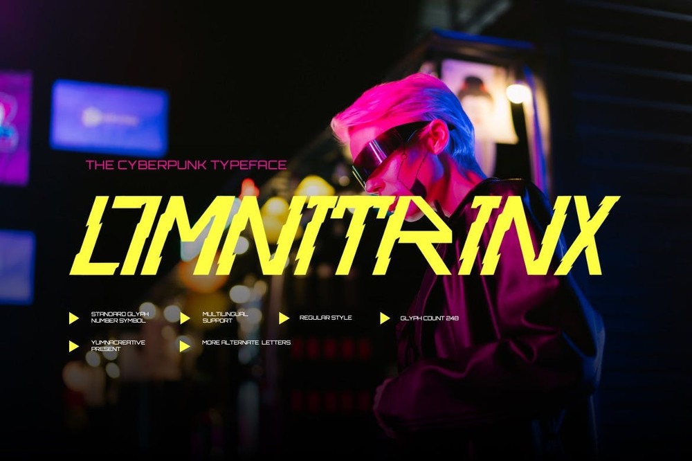 폰트 Omnitrinx