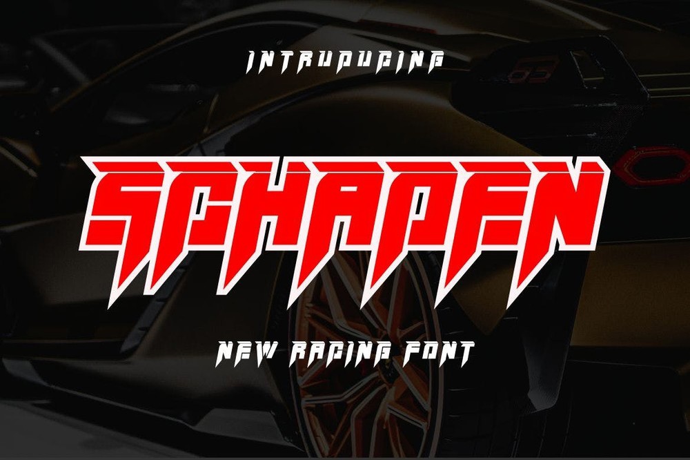 폰트 Schaden