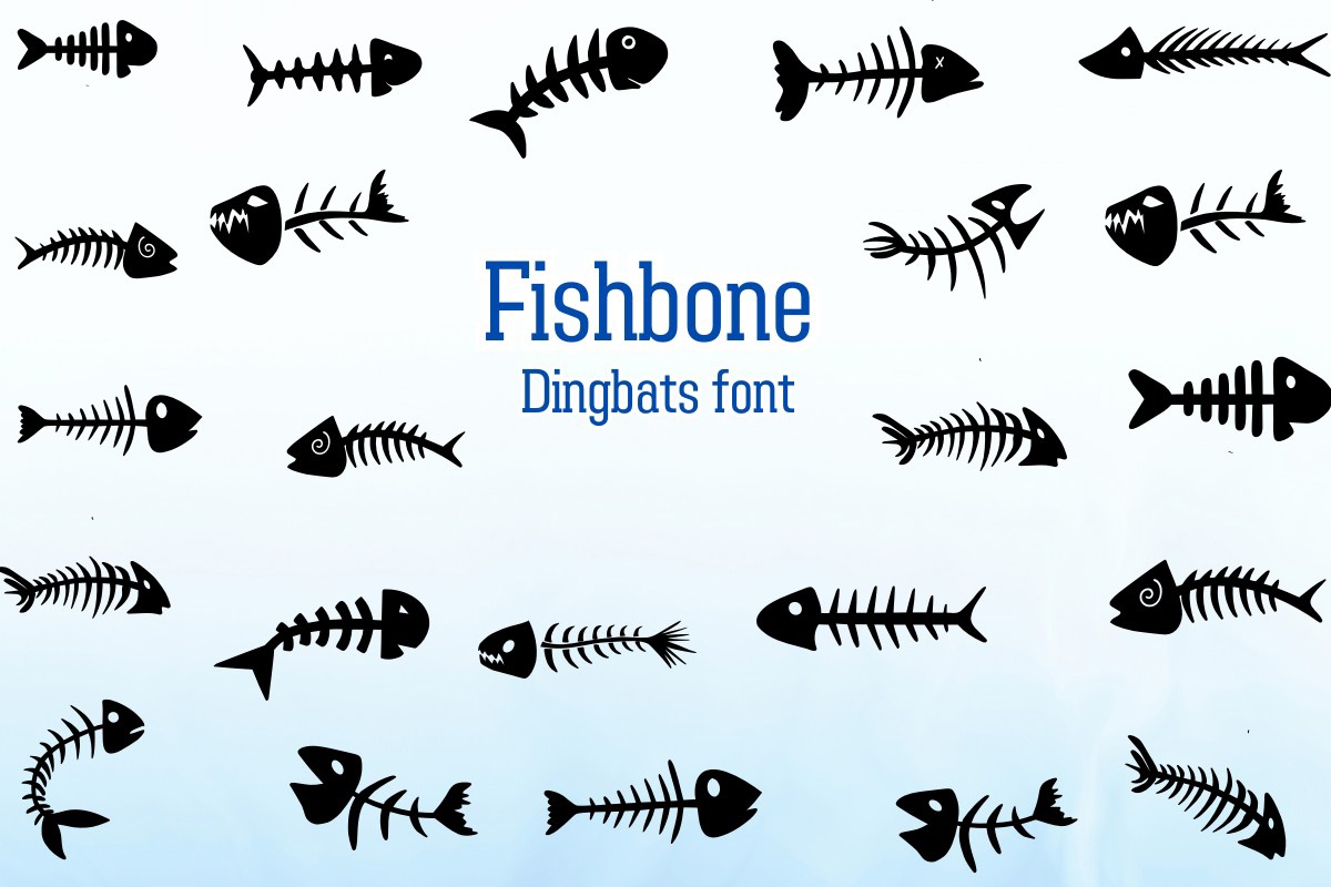 폰트 Fishbone