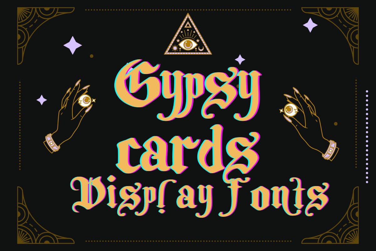 폰트 Gypsy Cards
