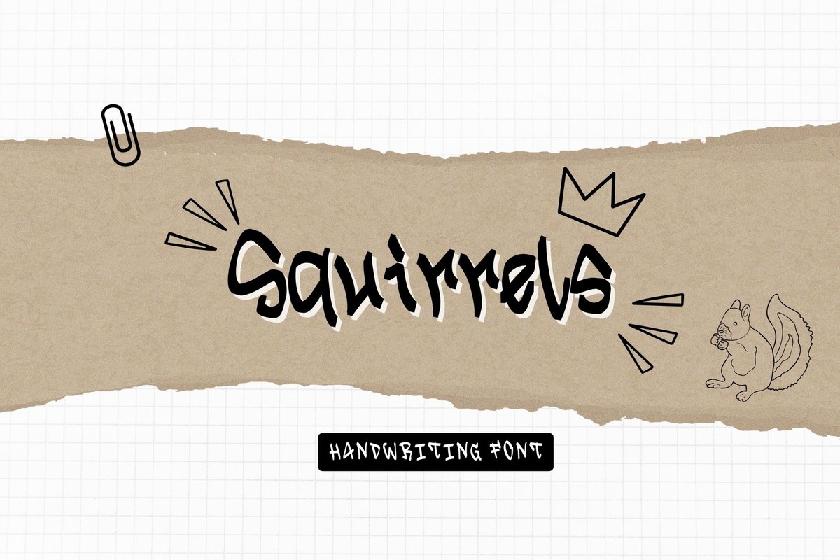 폰트 Squirrels