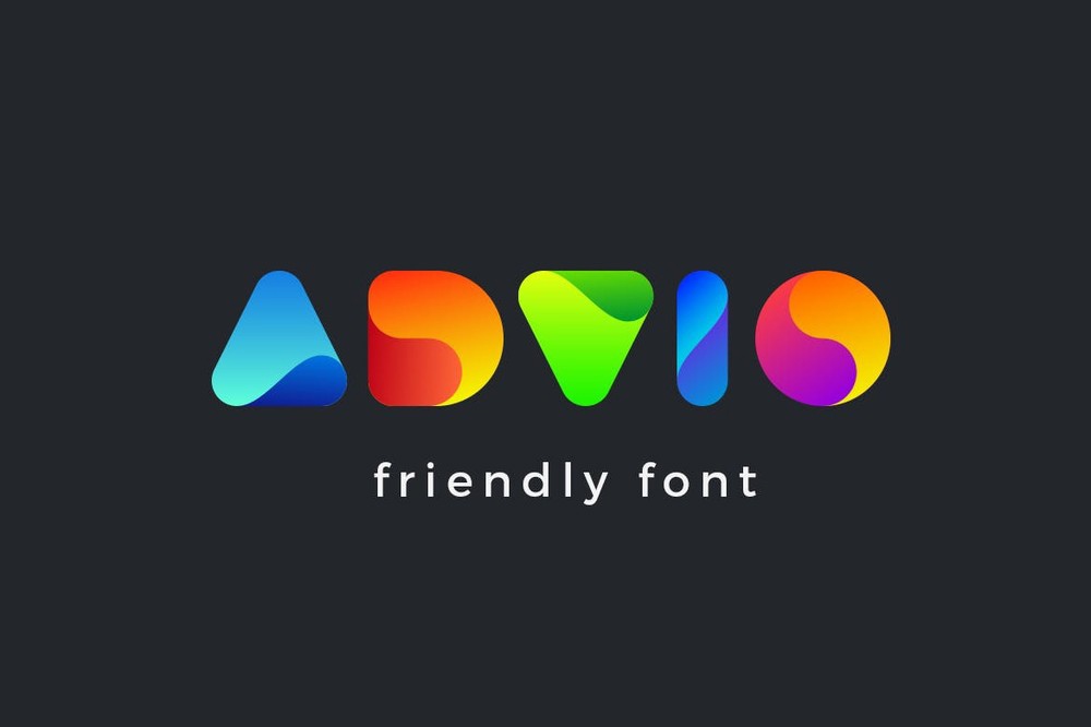 폰트 Advio