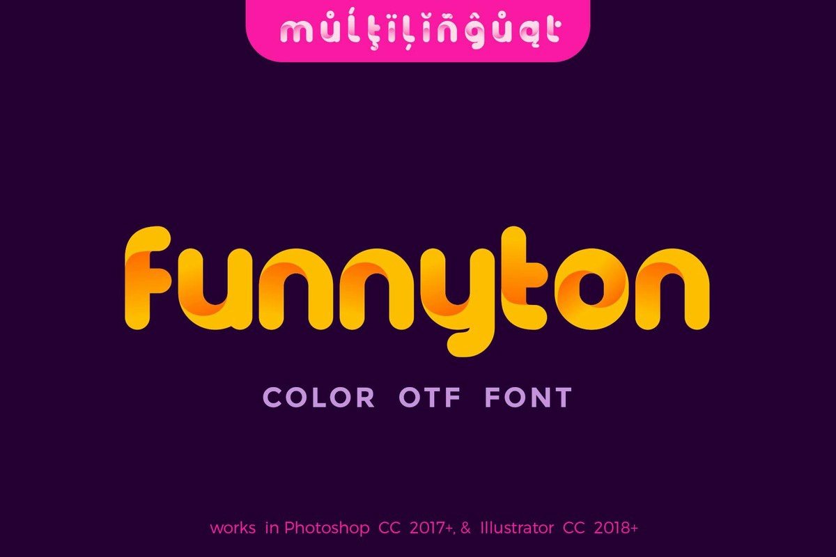 폰트 Funnyton