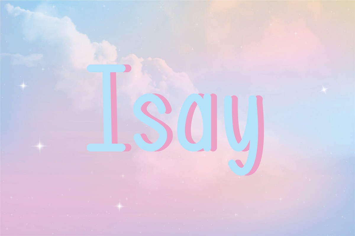 폰트 Isay