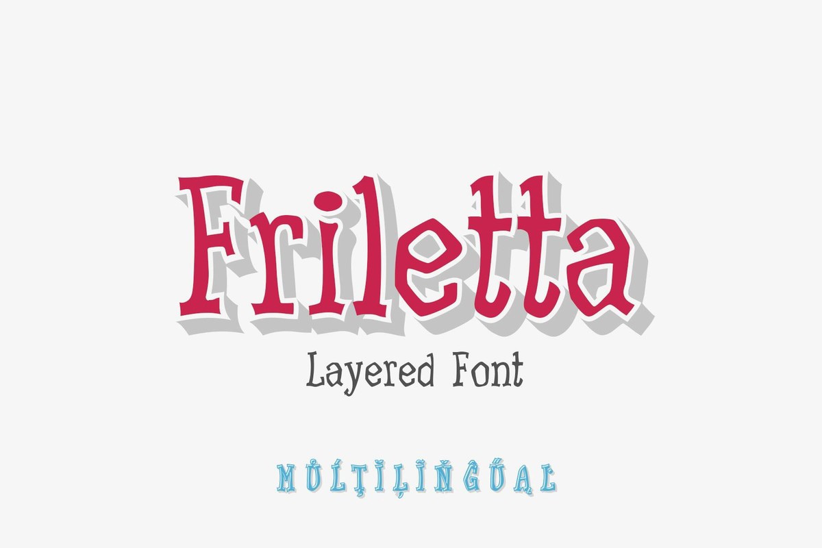 폰트 Friletta
