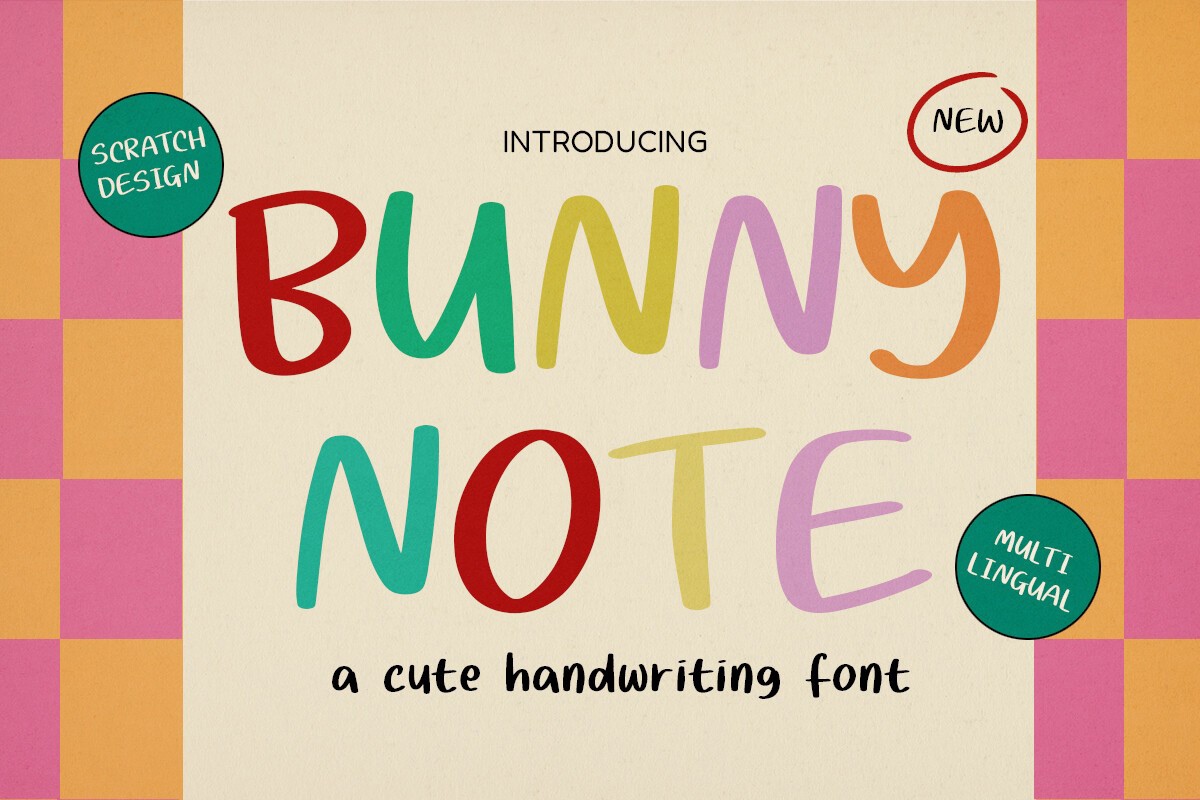폰트 Bunnynote