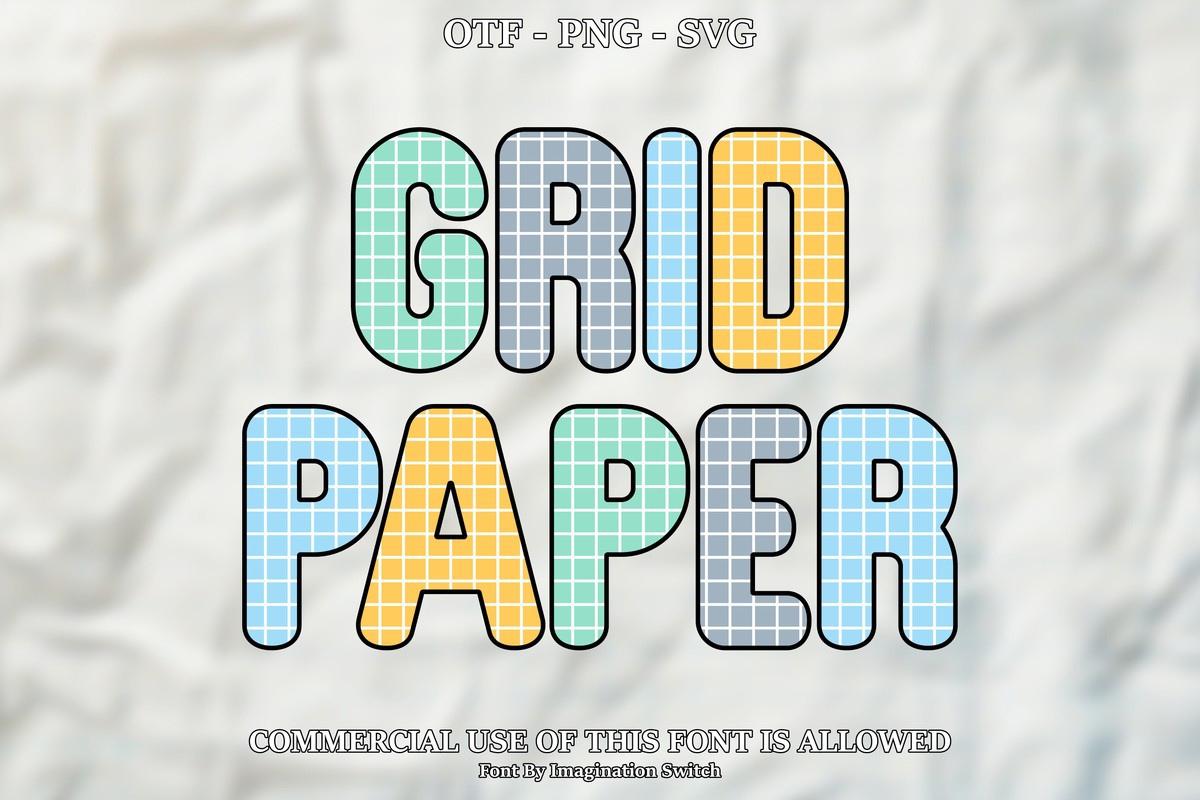 폰트 Grid Paper