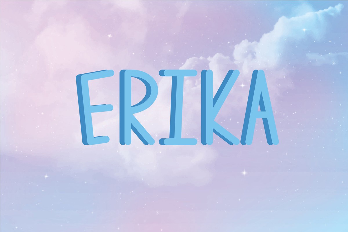 폰트 Erika