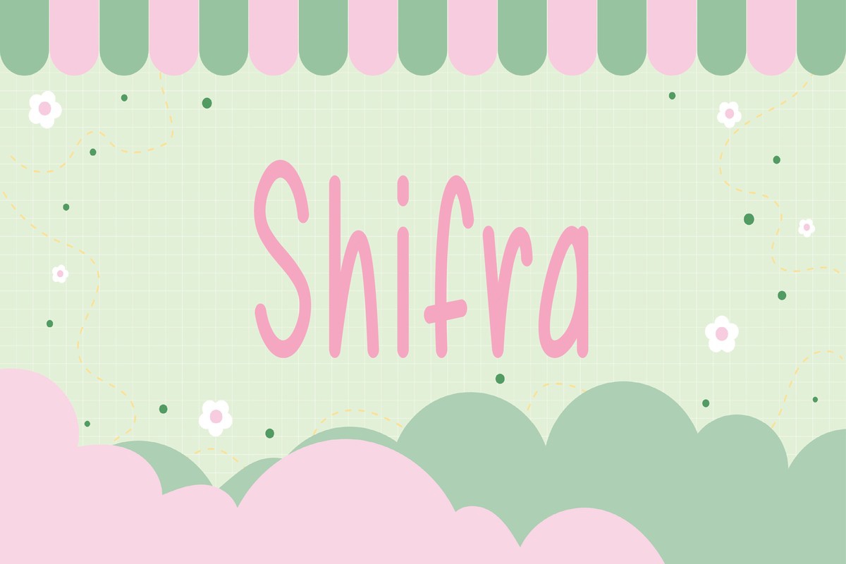 폰트 Shifra