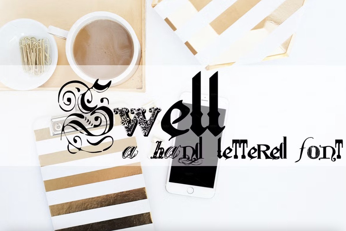 폰트 RF Swell