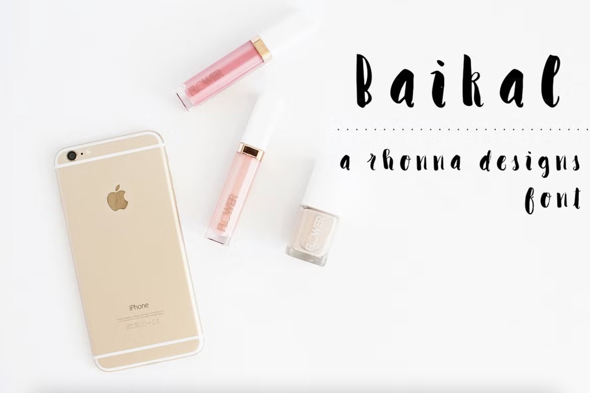 폰트 Baikal