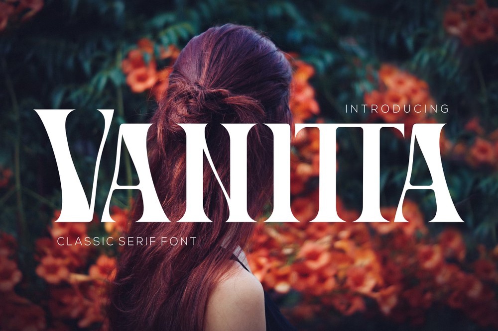 폰트 Vanitta